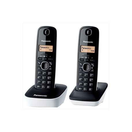 Cordless Panasonic Duo TG1612JTW bianco