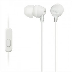 Cuffia Sony MDREX15APW white