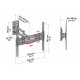 Supporto TV Meliconi EDR400 nero
