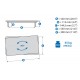 Supporto TV Meliconi Space LCD M nero