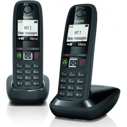 Cordless Siemens Gigaset AS405 Duo black