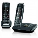 Cordless Siemens Gigaset C530 Duo con segreteria black