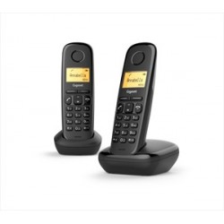 Cordless Siemens Gigaset A170 duo black
