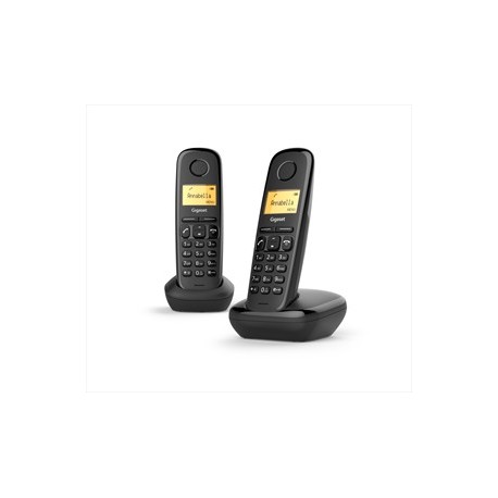 Cordless Siemens Gigaset A170 duo black