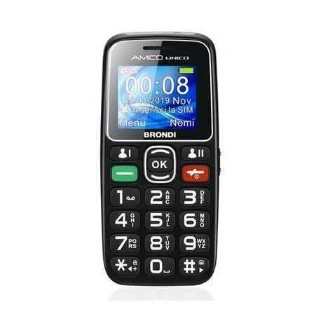 Cellulare Brondi Amico Unico black ITALIA