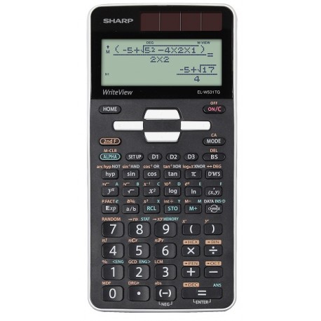 Calcolatrice Sharp ELW531TG white