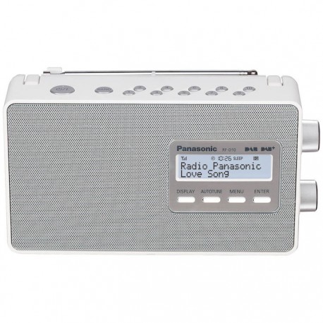 Radio Panasonic RFD10EGW white