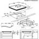 Piano cottura AeG IKS64453IB