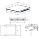 Piano cottura Beko HII64210FMTR