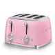 Tostapane Smeg TSF03 rosa