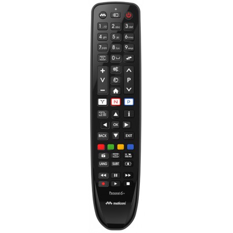 Telecomando universale Meliconi Personal 6+ per Telefunken