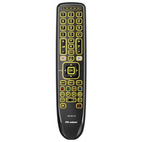 Telecomando universale Meliconi Gumbody Facile5+