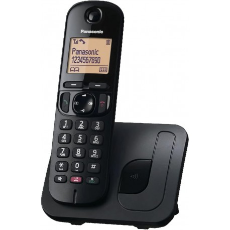 Cordless Panasonic KX-TGC250JTB black