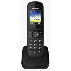 Cordless Panasonic KX-TGH710JTB black