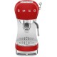 Macchina Caffe' Smeg ECF02RDEU rossa