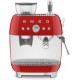 Macchina Caffe' Smeg EGF03RDEU rossa